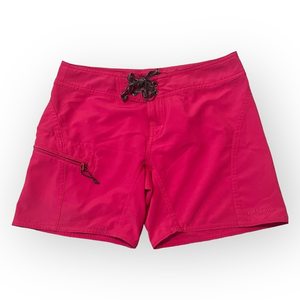 Patagonia Meridian Womens‎ Shorts Size 0 Flash Pink Swim Board Hiking